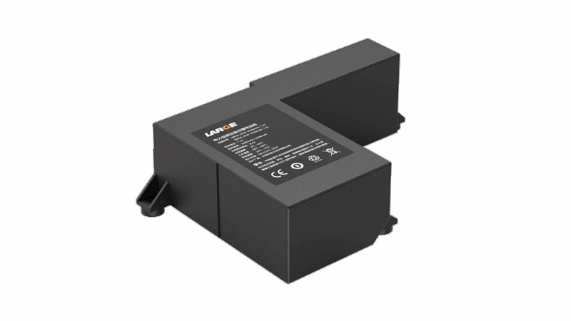 Dual lithium battery packs for power monitoring equipment