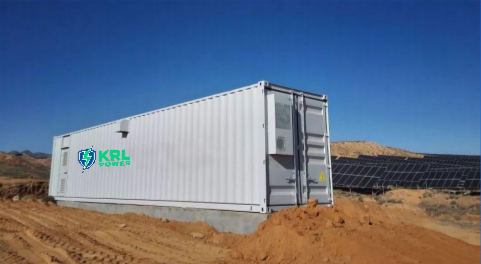 Africa-Mine Site Power Supply-Air-Cooled 40-Foot Container