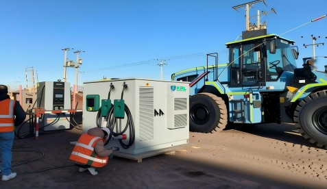 Chile-Mine Site Power Supply-Solar-Storage-Charging System-120kW-418 kWh