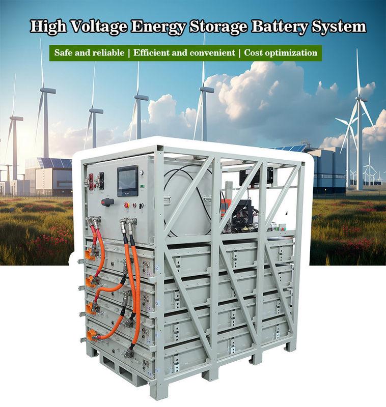 high voltage energy storage battery system