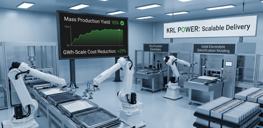 Automated Solid-State Battery Production Line