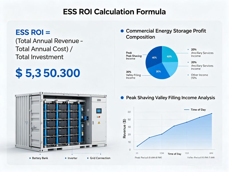 ESS ROI Calculation Formula