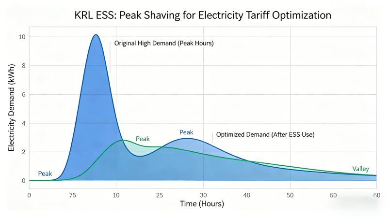 Electricity tariff optimization using ESS