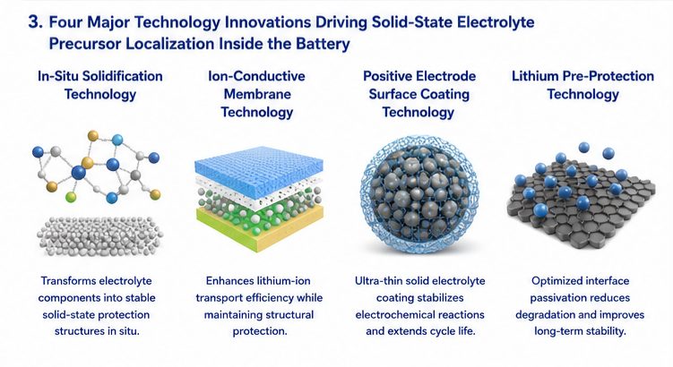 Four Major Technology Innovation Driving Solid-state Electrolyte