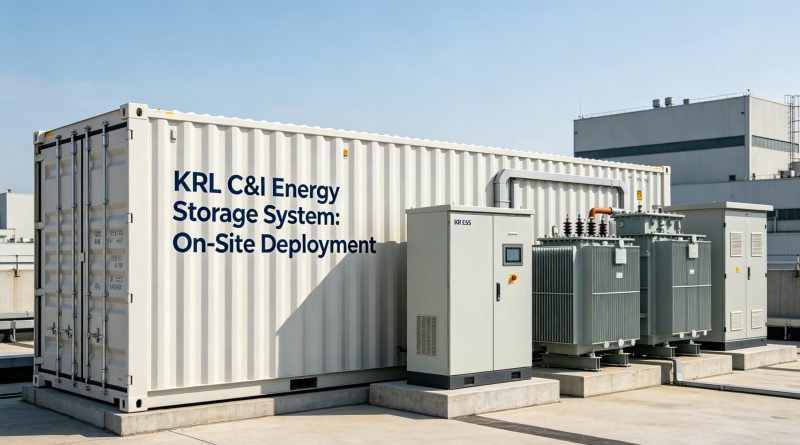 KRL C&I Energy Storage System On-Site Deployment
