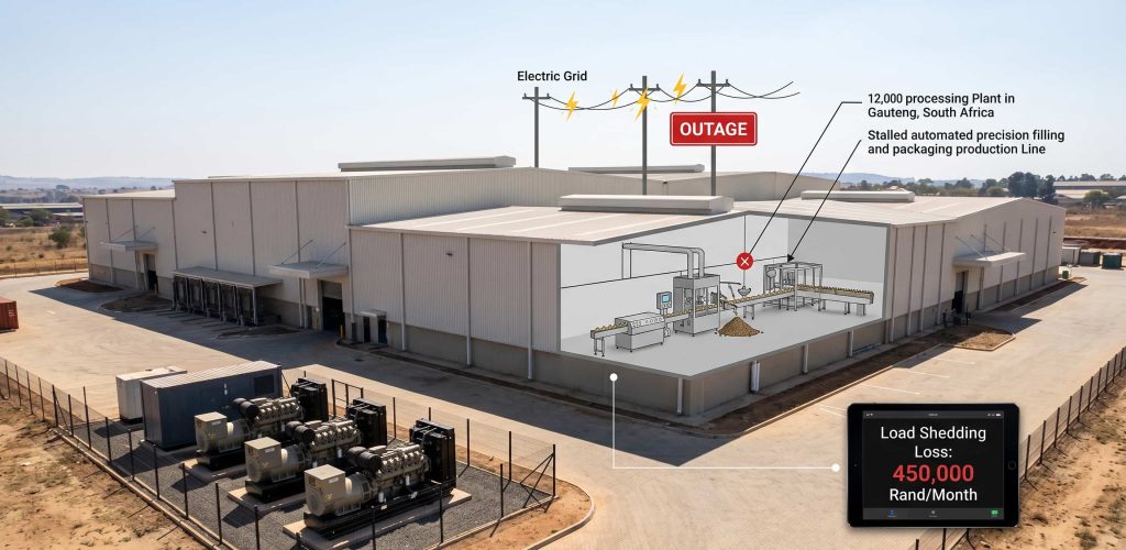 Power outages and waste
