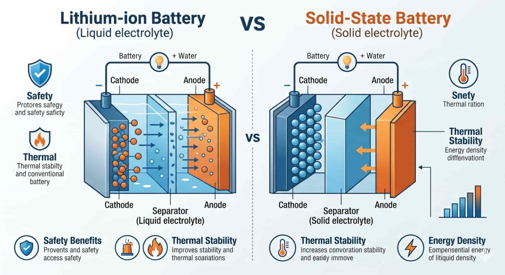 Solid-state Battery vs Traditional Lithium Battery