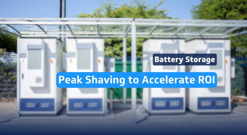 peak-shaving with Battery storage