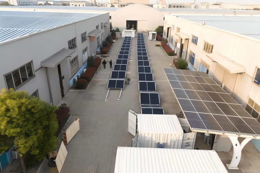 solar-container-bess-in industrial parks
