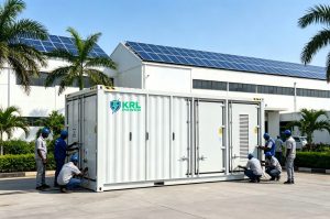 Nigeria Pharmaceutical Facility + KRL 1MWh ESS Installation Scene