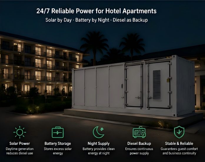 hotel-24-7-energy-supply-solar-battery-diesel-backup