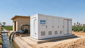 Egypt-Farm-80HP-Irrigation-Pump-2MWh-BESS-Solution