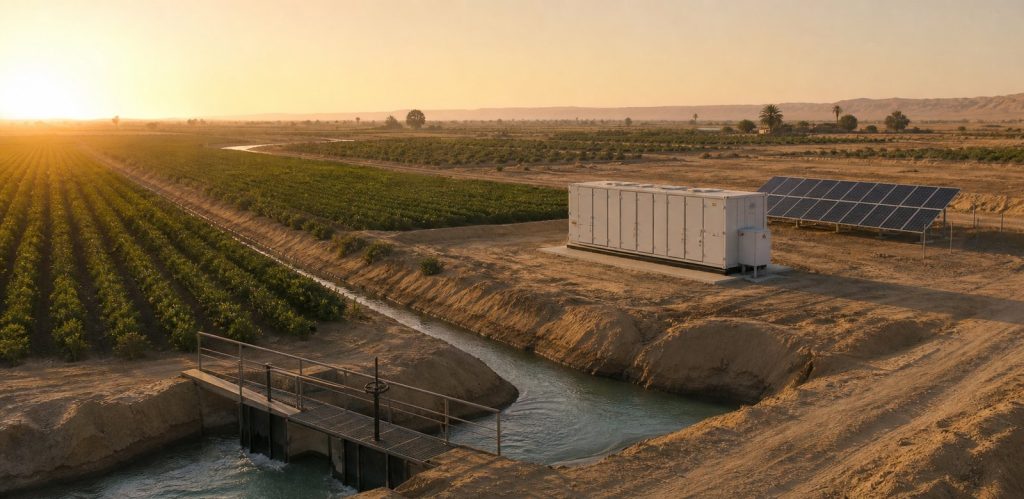 Approved real KRL Power asset relevant to irrigation system engineering review.