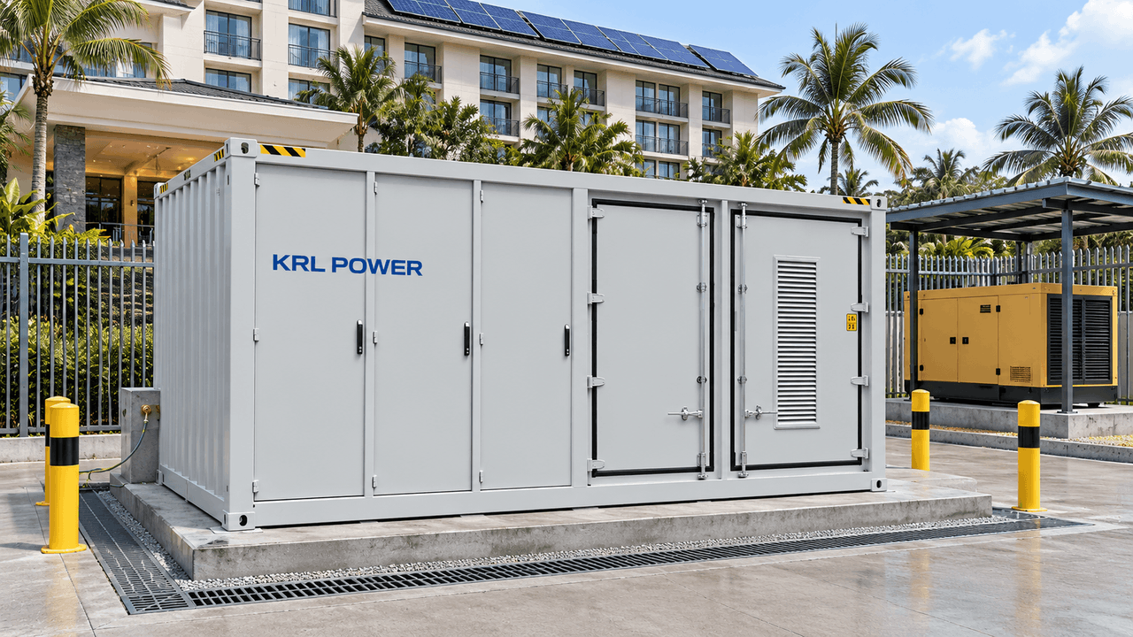 Cameroun-hôtel-60 kW-KRL-1 MWh-principal